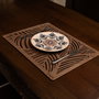 Hermia Juego de 6 Salvamanteles Plane - Wenge